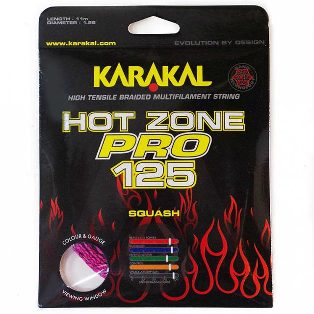 Karakal Hot Zone Pro 125 Pink / Black - box